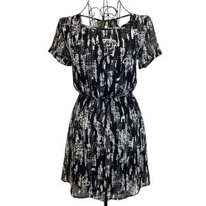 Dee Elle black and white mini dress | size S